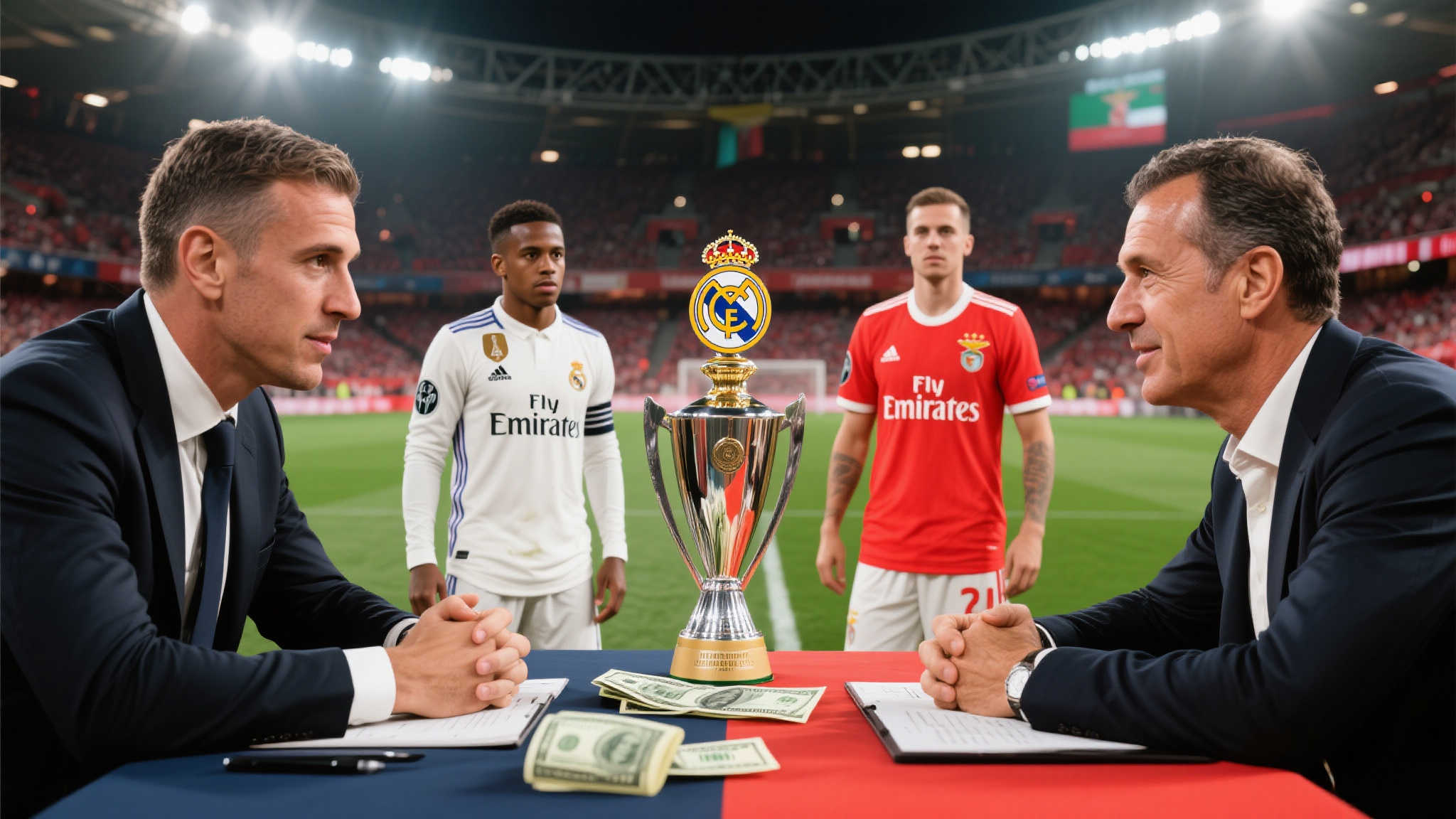 球报:皇马与本菲卡就500万分歧未解,但安东尼奥·席尔瓦转会已接近敲定 当两支传统强队进入谈判阶段,障碍自然不少。在这样的